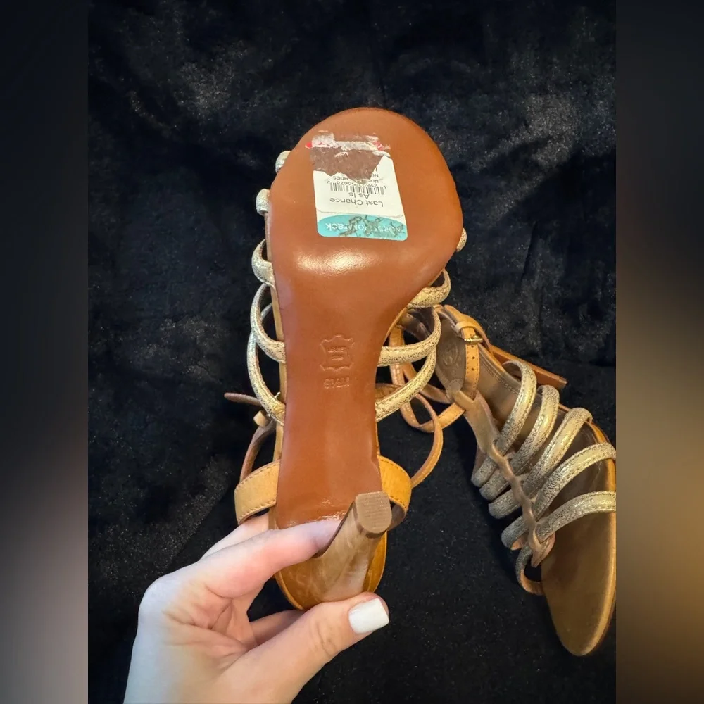 Tory Burch NEW heeled sandals - Picture 4 of 10